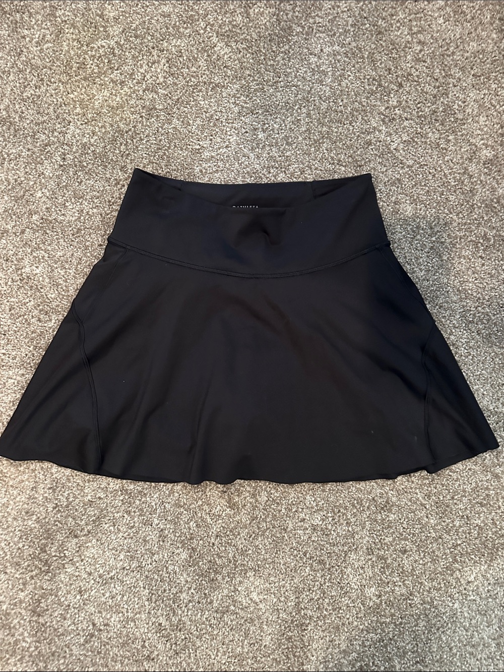 Athleta Black Circle Skater Skirt